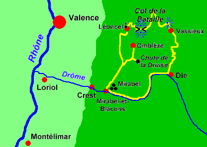 Karte: nrdlich Mirabel-et-Blacons