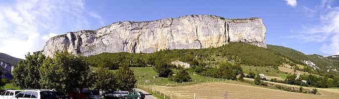 Felsen ber der Omblze-Schlucht