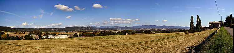 bei Marsanne Blick nach Osten bei Marsanne Blick nach Osten