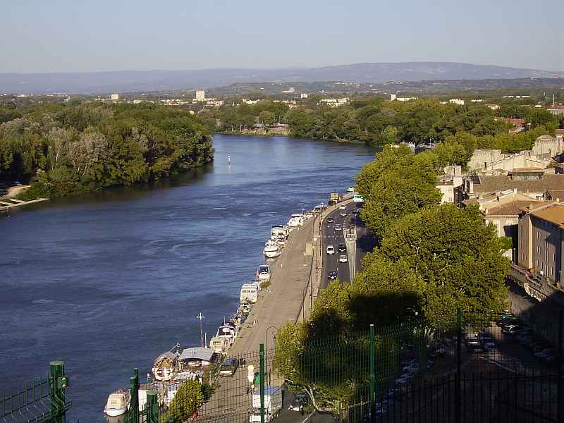 Avignon: Blick vom "Rocher des Domes"