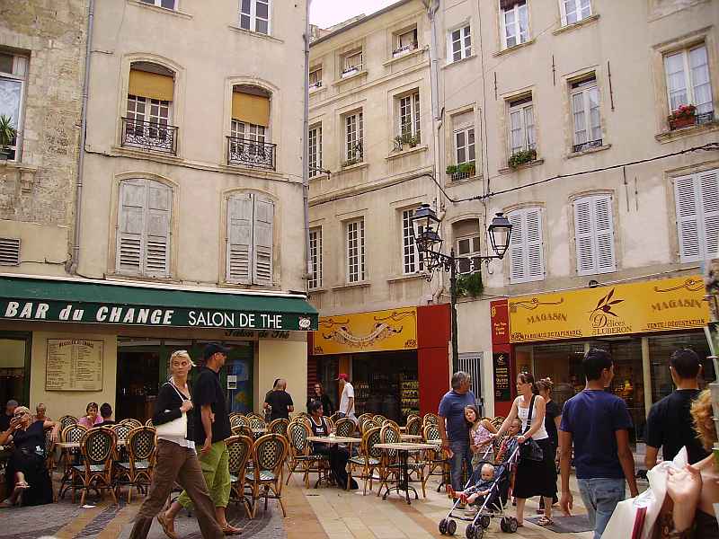 Avignon: in der Altstadt