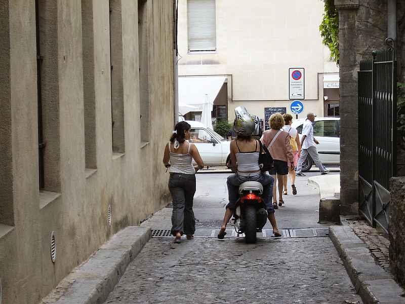 Avignon: in der Altstadt