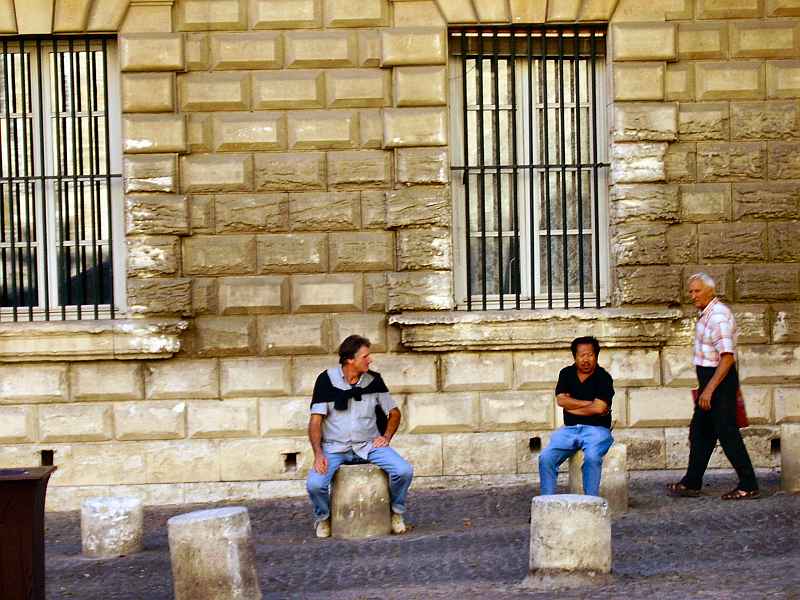 Avignon: in der Altstadt