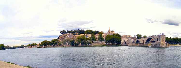 Panoramabild Avignon